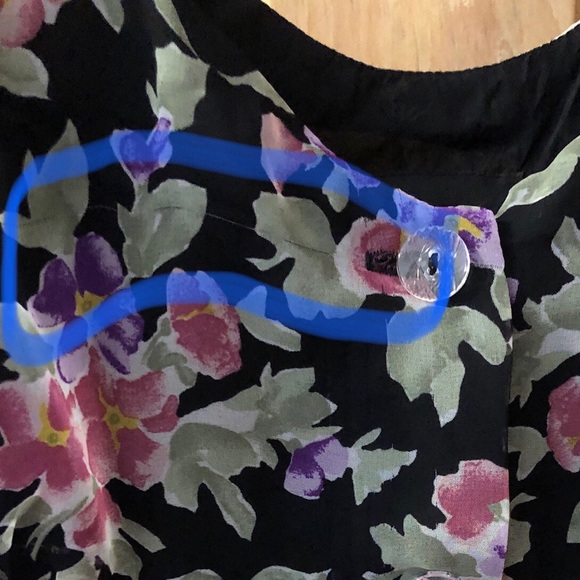 Anna Sui floral spring/summer dress. - Picture 6 of 8